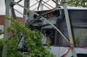 Schwerer Bus Unfall Koeln Porz Gremberghoven Neuenhofstr P195